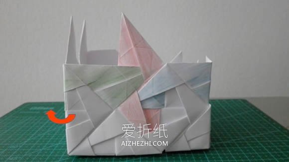 怎么折纸灯的折法详细步骤图解- www.aizhezhi.com