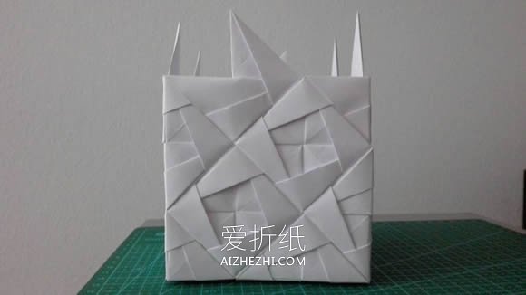 怎么折纸灯的折法详细步骤图解- www.aizhezhi.com