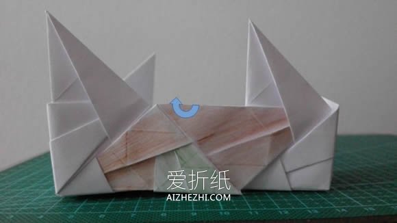 怎么折纸灯的折法详细步骤图解- www.aizhezhi.com