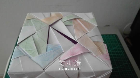 怎么折纸灯的折法详细步骤图解- www.aizhezhi.com