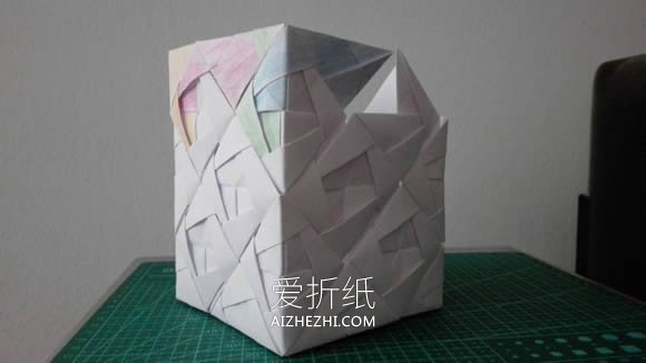 怎么折纸灯的折法详细步骤图解- www.aizhezhi.com