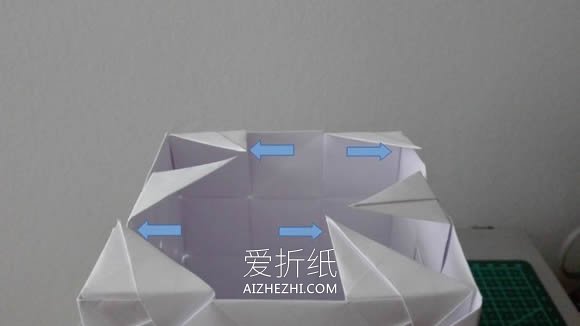 怎么折纸灯的折法详细步骤图解- www.aizhezhi.com