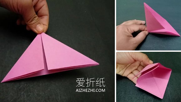 怎么折纸无限翻烟花的折法步骤图解- www.aizhezhi.com