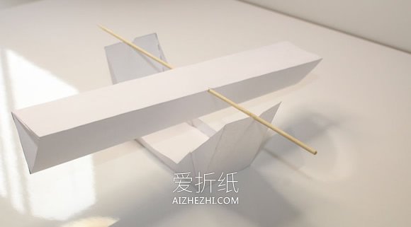 怎么用卡纸做可称量天平的方法图解- www.aizhezhi.com