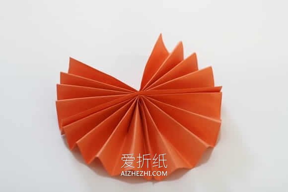 怎么用卡纸做橘子挂饰的方法图解- www.aizhezhi.com