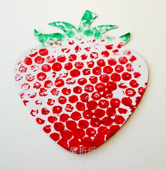 怎么用气泡膜做水果蔬菜创意画的方法图解- www.aizhezhi.com