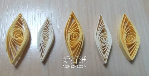 怎么用衍纸做水仙花的方法图解- www.aizhezhi.com