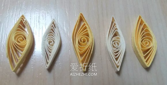 怎么用衍纸做水仙花的方法图解- www.aizhezhi.com