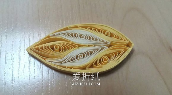 怎么用衍纸做水仙花的方法图解- www.aizhezhi.com