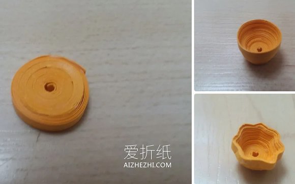 怎么用衍纸做水仙花的方法图解- www.aizhezhi.com