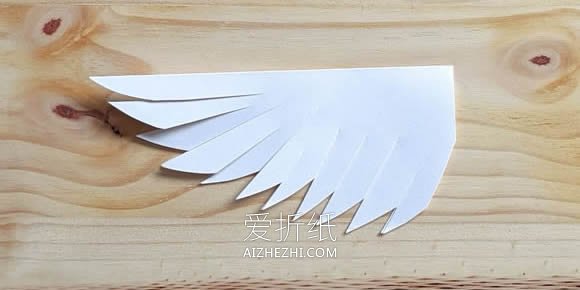 怎么用卡纸做翅膀能动小鸟木偶的方法图解- www.aizhezhi.com