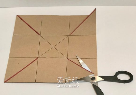 怎么折纸制作鸡蛋篮子的折法图解- www.aizhezhi.com