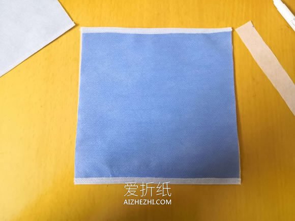 怎么自制两层口罩的制作方法详细图解- www.aizhezhi.com