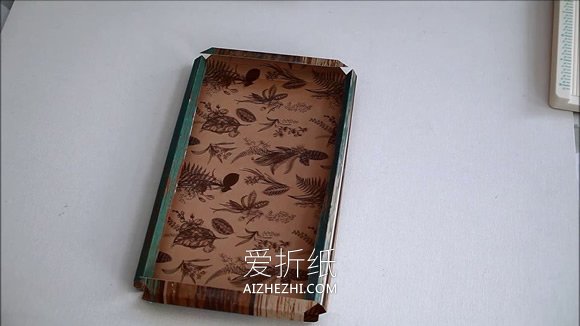 怎么制作纸相框的三种折法图解- www.aizhezhi.com