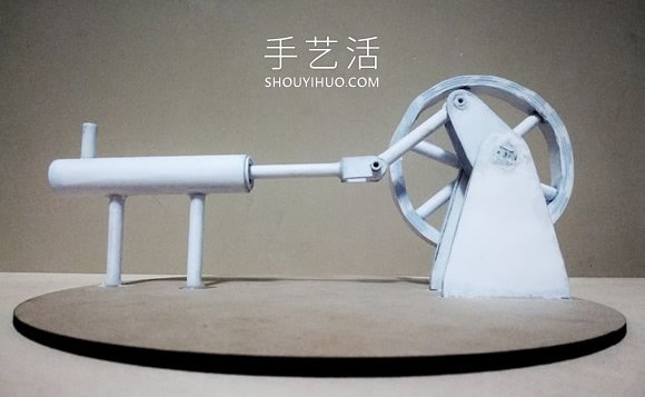 自制斯特林发动机模型制作过程带图纸- www.aizhezhi.com
