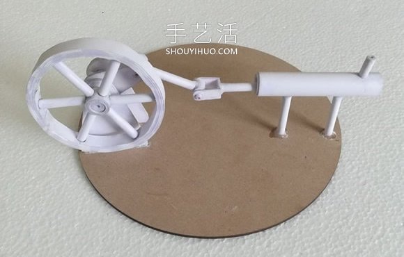 自制斯特林发动机模型制作过程带图纸- www.aizhezhi.com