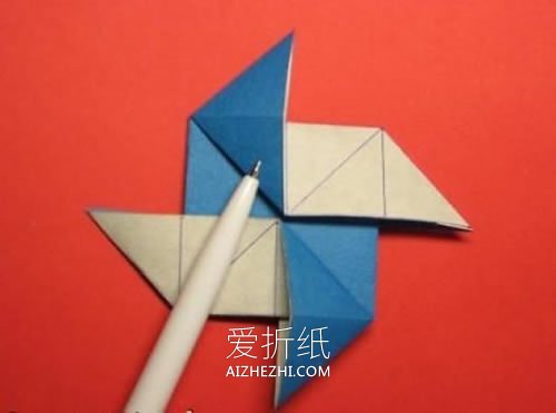 怎么折纸星星花球的折法过程图解- www.aizhezhi.com