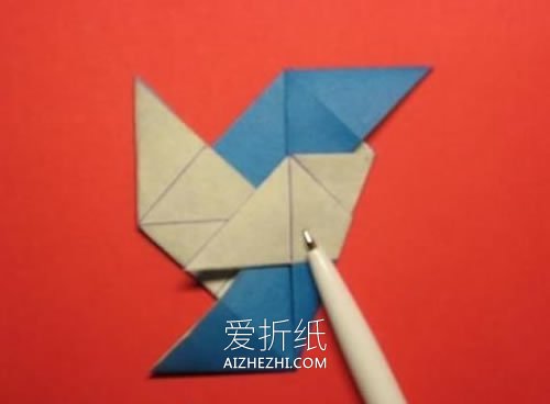 怎么折纸星星花球的折法过程图解- www.aizhezhi.com