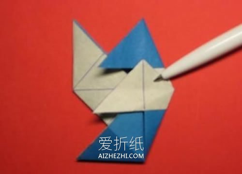 怎么折纸星星花球的折法过程图解- www.aizhezhi.com