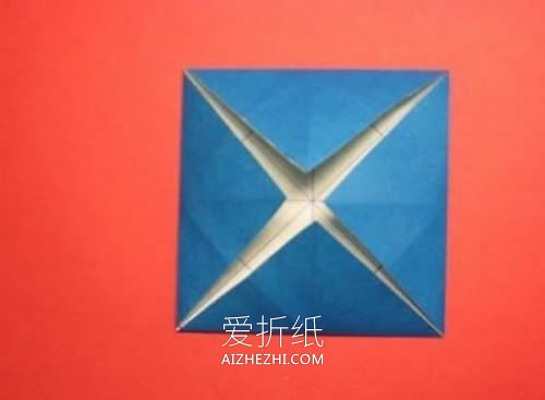 怎么折纸星星花球的折法过程图解- www.aizhezhi.com