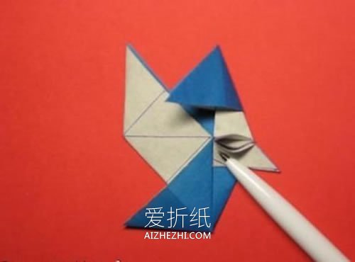 怎么折纸星星花球的折法过程图解- www.aizhezhi.com