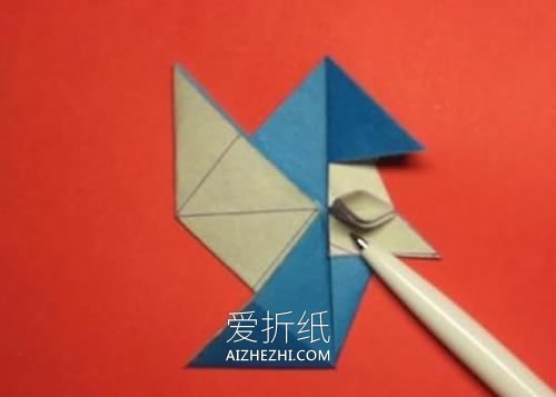 怎么折纸星星花球的折法过程图解- www.aizhezhi.com