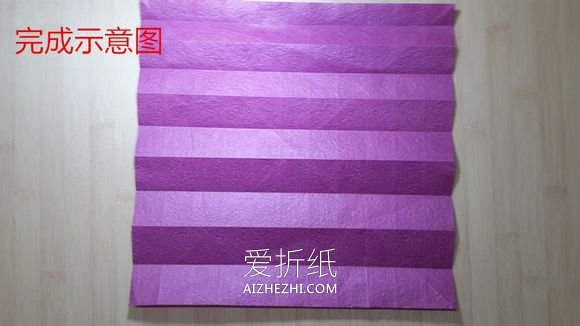 怎么折纸25瓣玫瑰罗伯特玫瑰的方法图解- www.aizhezhi.com