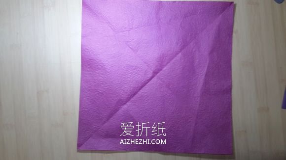 怎么折纸25瓣玫瑰罗伯特玫瑰的方法图解- www.aizhezhi.com