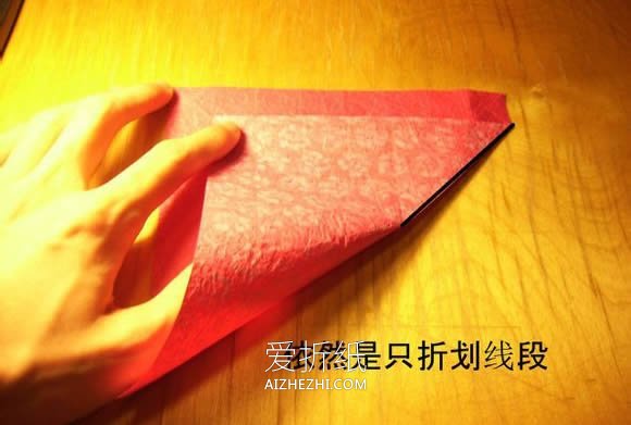 怎么折纸韩式玫瑰花盒的详细折法图解- www.aizhezhi.com