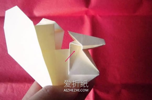 怎么折纸马上心想事成的折法图解- www.aizhezhi.com