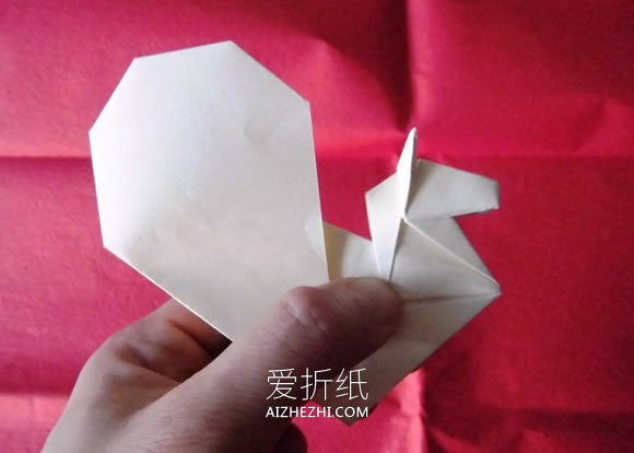 怎么折纸马上心想事成的折法图解- www.aizhezhi.com