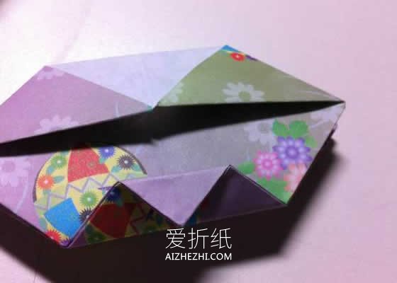 怎么折纸钻石玫瑰的详细过程图解- www.aizhezhi.com