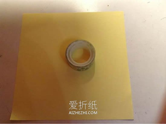 如何折纸玫瑰花的折法详细过程图- www.aizhezhi.com