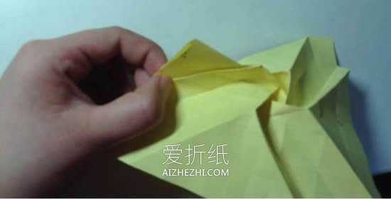 如何折纸玫瑰花的折法详细过程图- www.aizhezhi.com