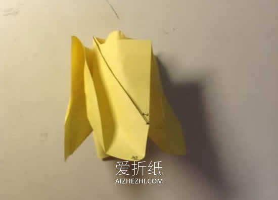 如何折纸玫瑰花的折法详细过程图- www.aizhezhi.com