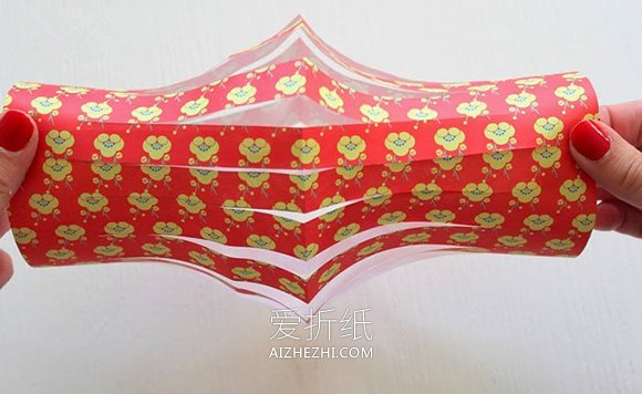 简单纸灯笼怎么做的方法图解- www.aizhezhi.com