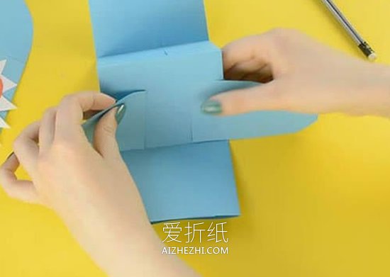 彩纸鲨鱼怎么折叠图解- www.aizhezhi.com