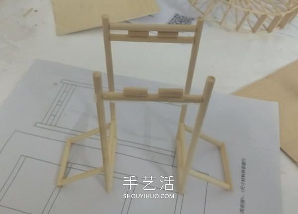 迷你水车模型制作方法带图纸- www.aizhezhi.com