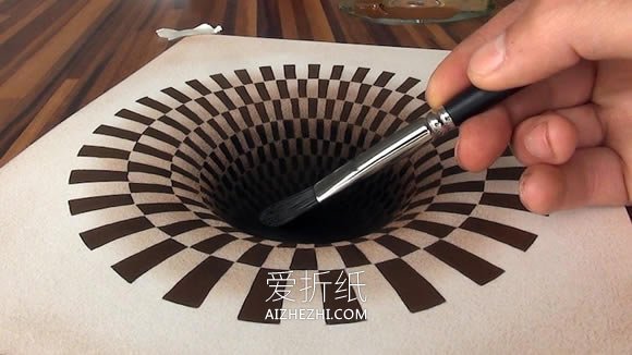 怎么画超逼真3D立体画的图片大全- www.aizhezhi.com