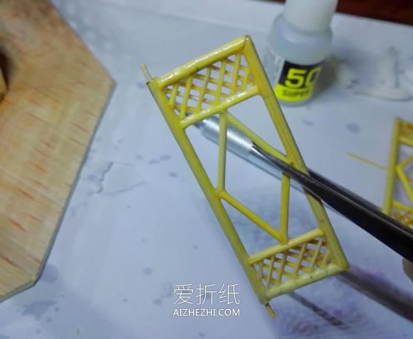 怎么用一次性筷子做塔式建筑物- www.aizhezhi.com