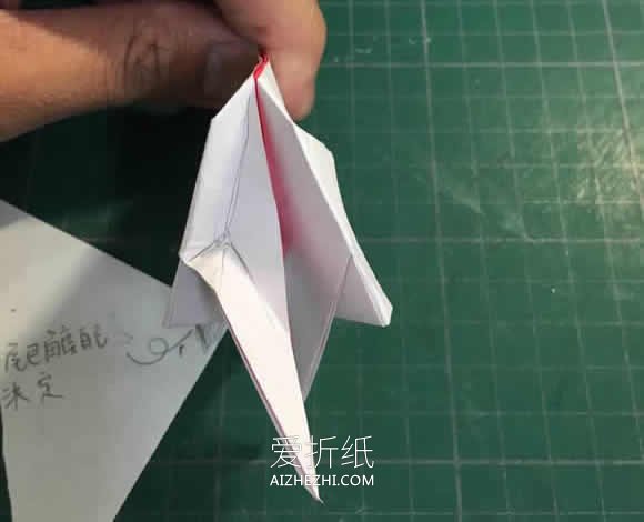怎么折纸鸡年大公鸡的折法图解- www.aizhezhi.com
