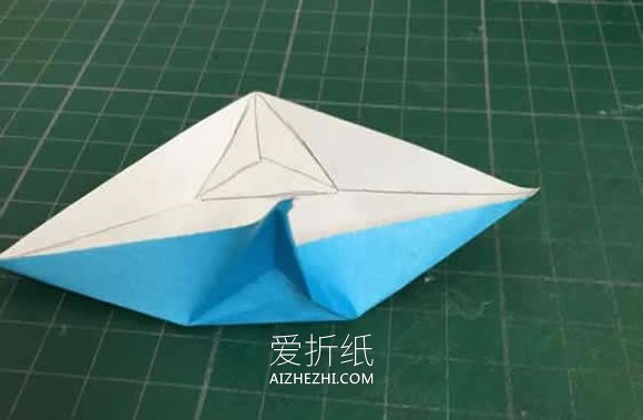 怎么折纸鸡年大公鸡的折法图解- www.aizhezhi.com