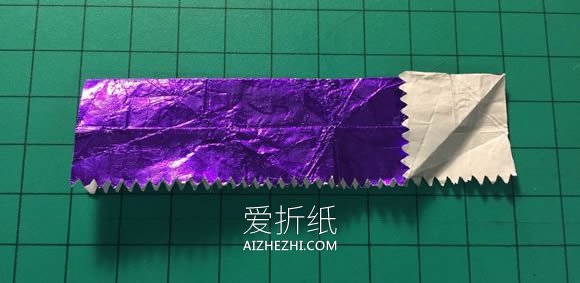 怎么用口香糖纸折纸恐龙头骨- www.aizhezhi.com