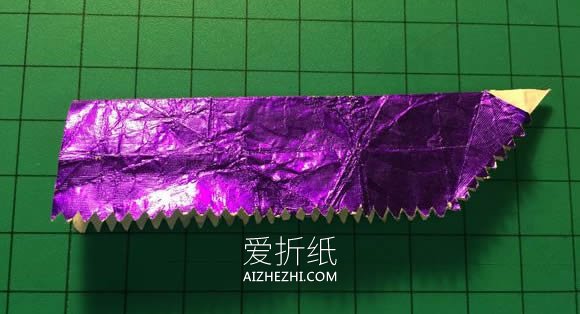 怎么用口香糖纸折纸恐龙头骨- www.aizhezhi.com