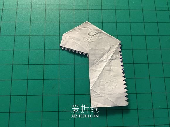 怎么用口香糖纸折纸恐龙头骨- www.aizhezhi.com