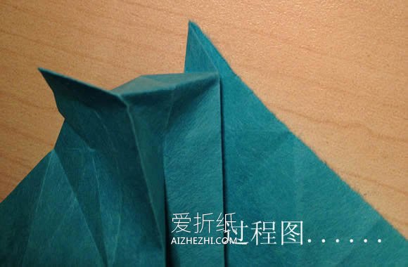 怎么折纸叶虫的方法图解- www.aizhezhi.com