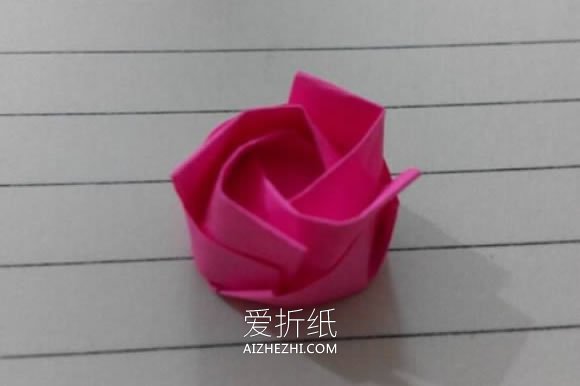 简易玫瑰花怎么叠- www.aizhezhi.com