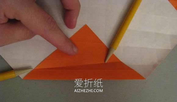 万圣节南瓜灯怎么折立体详细过程- www.aizhezhi.com