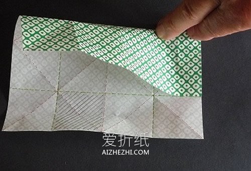 比翼齐飞千纸鹤怎么折的方法图解- www.aizhezhi.com