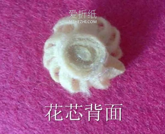 怎么制作毛毡布花朵发箍的方法- www.aizhezhi.com